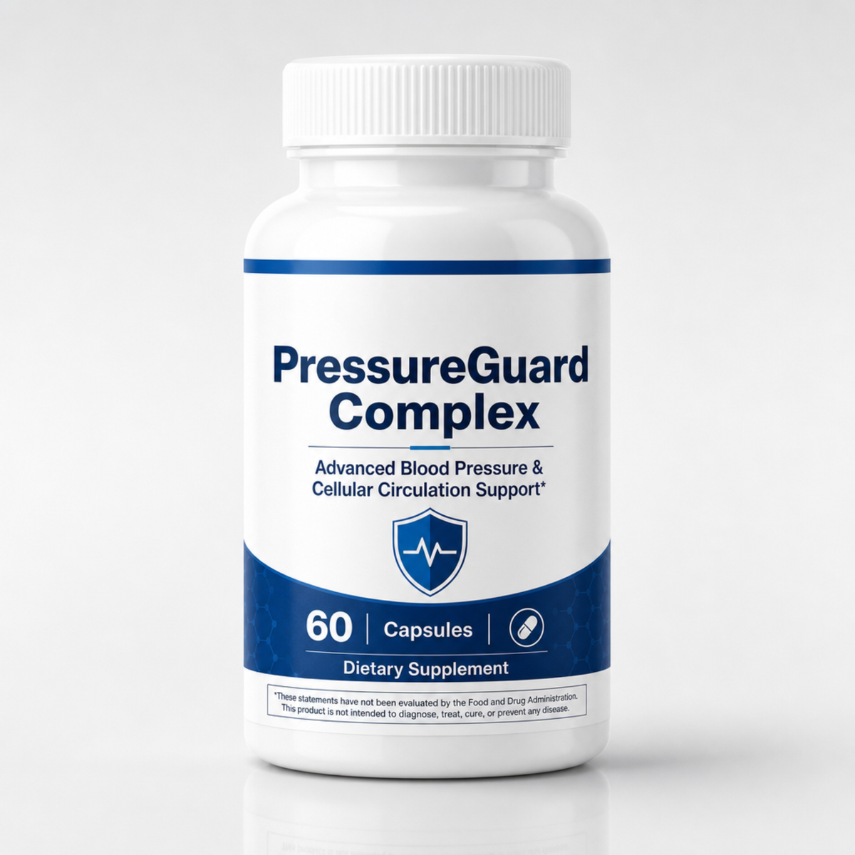 PressureGuard Complex — Advanced Blood Pressure & Cellular Circulation Support (60 Capsules)