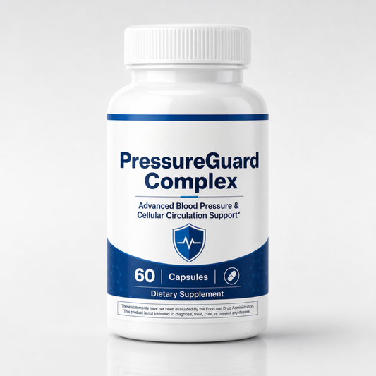 PressureGuard Complex — Advanced Blood Pressure & Cellular Circulation Support (60 Capsules)